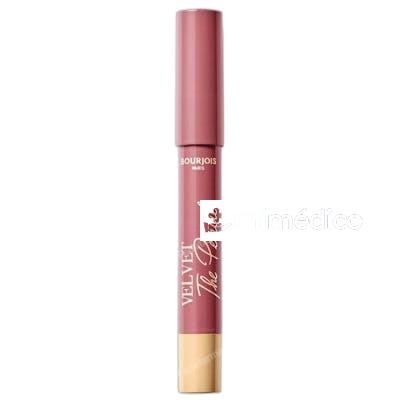 VELVET THE PENCIL 08ROUGE DIVIN 18 GR 03 IN MAUVE AGAIN BOURJOIS PARIS