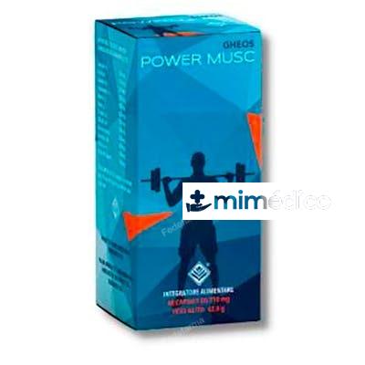 POWERMUSC 750 MG 60 CAP GHEOS