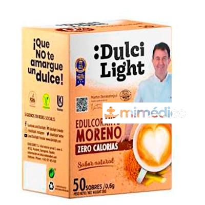 EDULCORANTE MORENO AZUCAR ZERO 50 SBRS DULCILIGHT