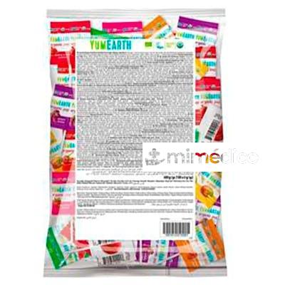 PIRULETAS ORGANICAS SABOR FRUTAS 8 SABORES 100 UDS YUM EARTH