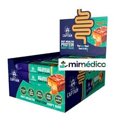 BARRITA PROTEICA CHOCOLATE-CARAMELO SALADO 20 UDS GUTSY CAPTAIN