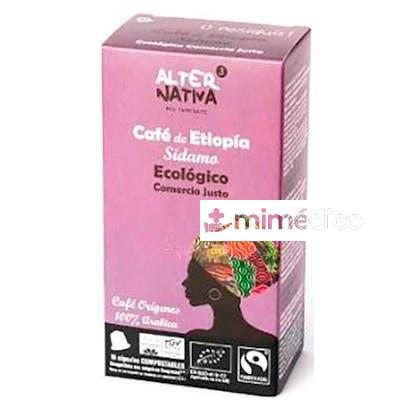 CAFE ETIOPIA SIDAMO 10 CAPSULAS COMPOSTABLES BIO ALTERNATIVA 3