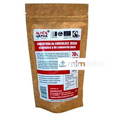 COBERTURA CHOCOLATE 70% CACAO PERU 225 GR BIO ALTERNATIVA 3