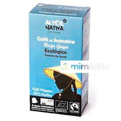 CAFE SUMATRA RAJA GAYO 10 CAPSULAS COMPOSTABLES BIO ALTERNATIVA 3