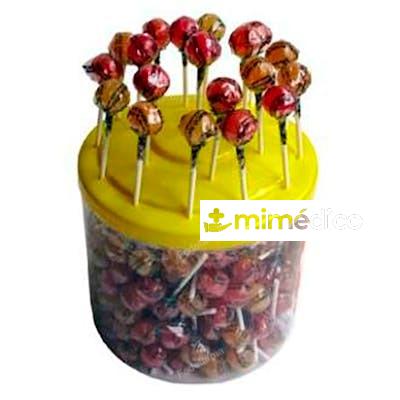 CHUPIS CARAMELO CON PALO 200 UDS BIO EXPOSITOR ALTERNATIVA 3