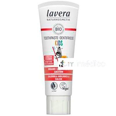DENTIFRICO NIÑOS SIN FLUOR CALENDUL- CALCIO LAVERA 75 ML  BI LAVERA
