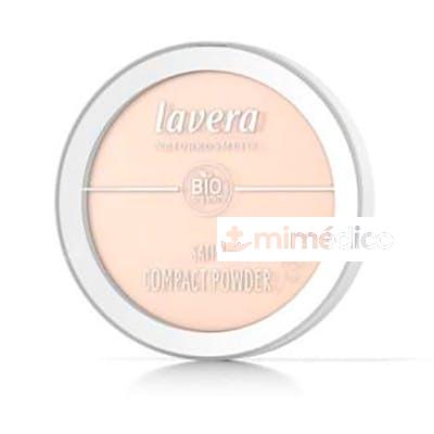 MAQUILLAJE POLVO COMPACTO SATIN 01 LIGHT 9 5 GR LAVERA