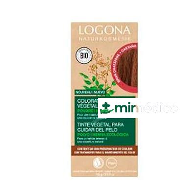 COLORANTE VEGETAL CASTAÑ?O MARRON (CHESNUT BROWN) LOGONA