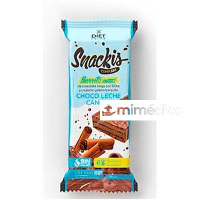 DIET PRIME  SNACKIS COMPLEAT BARRITA MAXI LECHE CANELA 12 UD HERBORA