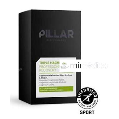 TRIPLE MAGNESIUM PROF. RECOVERY PIÑA-COCO 75GR PILLAR PERFORMANCE