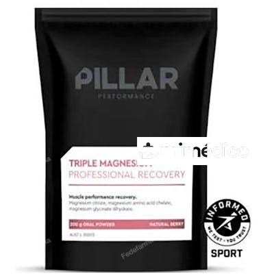TRIPLE MAGNESIUM PROFESSIONAL RECOVERY BERRY 200GR PILLAR PERFORMANCE
