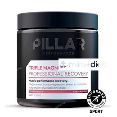 TRIPLE MAGNESIUM PROFESSIONAL RECOVERY BERRY 200GR PILLAR PERFORMANCE