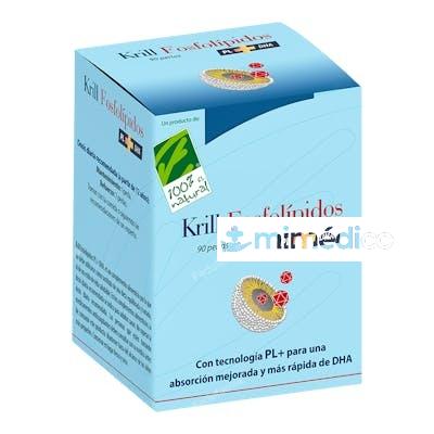 KRILL FOSFOLI­PIDOS PL + DHA 30 30 PERLAS CIEN POR CIEN NATURAL