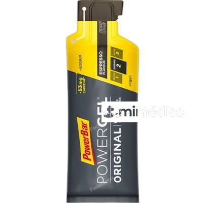 POWERGEL CAFEINA ESPRESSO CAJITA 24 UNID 41GR POWER BAR