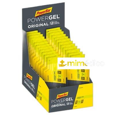 POWERGEL LEMON-LIME CAJITA 24 UNID 41GR POWER BAR