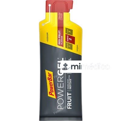 POWERGEL RED FRUITS CAJITA 24 UNID 41GR POWER BAR