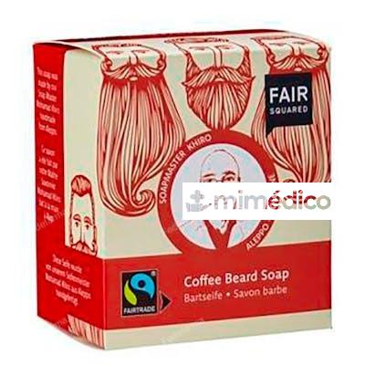 JABON BARBA CON CAFE 2 PASTILLAS 80 GR FAIR SQUARED