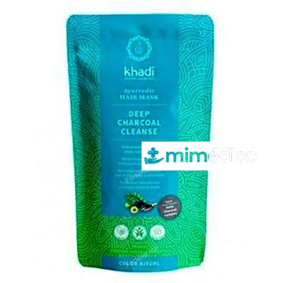 MASCARILLA LIMPIEZA PROFUNDA CARBON ACTIVADO AMLA 50 GR KHADI