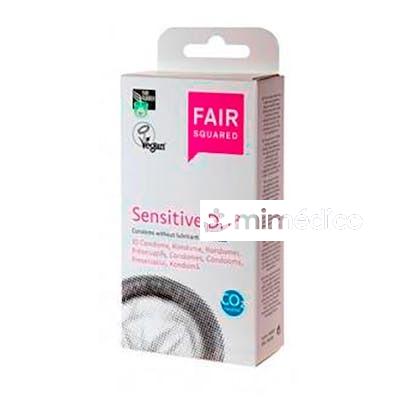 PRESERVATIVOS SENSITIVE DRY 10 UDS FAIR SQUARED