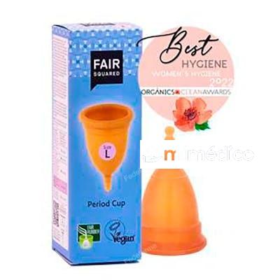 COPA MENSTRUAL LATEX 100 % NATURAL TALLA L 16 ML. FAIR SQUARED