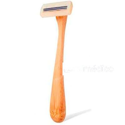 MAQUINILLA AFEITAR BAMBU RECARGABLE 6 CABEZALES BAMBOOVEMENT