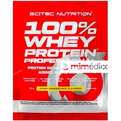100% WHEY PROTEIN 30G LIMON-TARTA DE QUESO SCITEC NUTRITION