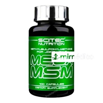 MEGA MSM 100 CAPS SCITEC NUTRITION