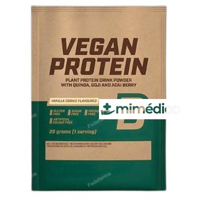 VEGAN PROTEIN VAINILLA-COOKIES - 25G BIOTECH USA