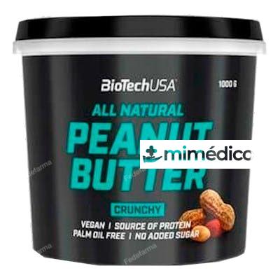 PEANUT BUTTER Â&NBSP;CRUJIENTE - 6*1000G BIOTECH USA