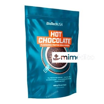 HOT CHOC FLAVOURED PROTEIN DRINK POWDER CHOC 450G BIOTECH USA