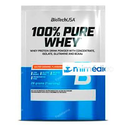 100% PURE WHEY CARAMELO SALADO - 28G BIOTECH USA