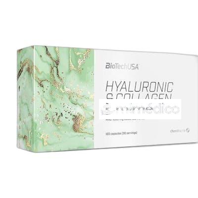 HYALURONIC AND COLLAGEN  - 120 CAPSULAS BIOTECH USA