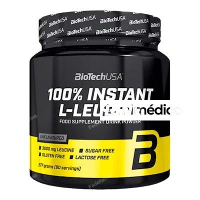 100% INSTANT L-LEUCINE  - 277G BIOTECH USA