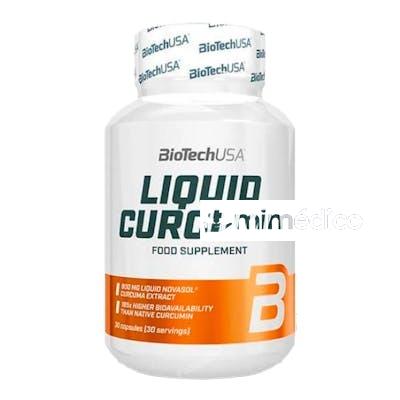 LIQUID CURCUMA  - 30 CAPSULAS BIOTECH USA