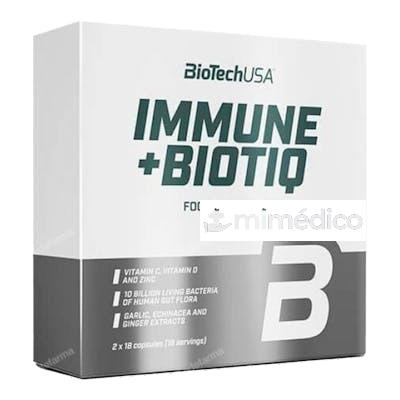 IMMUNE + BIOTIQ  - 36 CAPSULAS BIOTECH USA