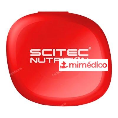 PILL BOX ROJO WITH SCITEC LOGO SCITEC NUTRITION
