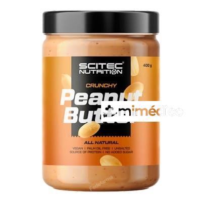 PEANUT BUTTER 400G CRUNCHY CON TROZOS DE CACAHUETE SCITEC NUTRITION