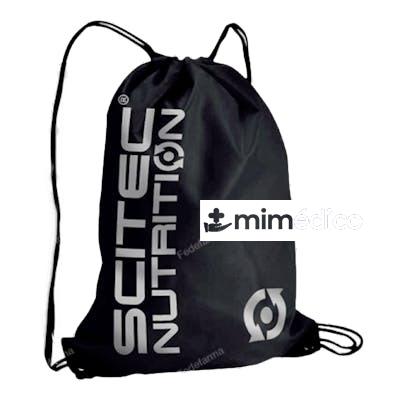 GYM SACK - SCITEC BLACK W SILVER PRINT SCITEC NUTRITION