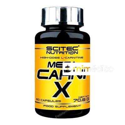MEGA CARNI 1000 60 CAPS SCITEC NUTRITION