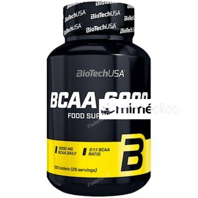 BCAA 6000  - 100 COMP BIOTECH USA