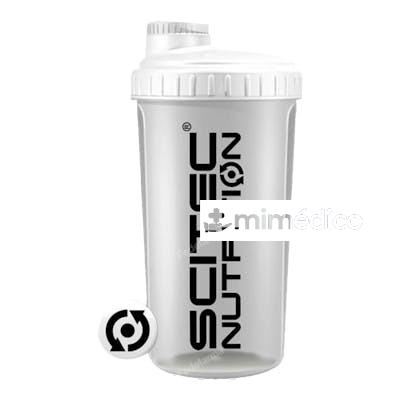 SHAKER 700ML OPAQUE WHITE LID WHITE SCITEC SCITEC NUTRITION