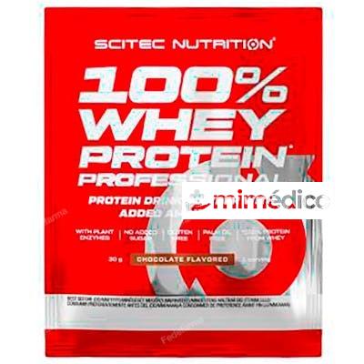 100% WHEY PROTEIN PROFESSIONAL 30G CHOCO SCITEC NUTRITION