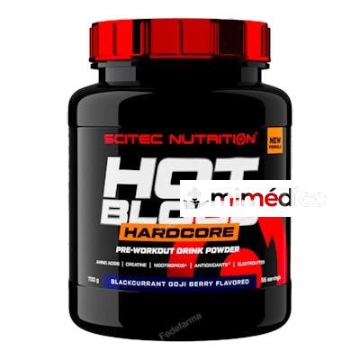 HOT BLOOD HARDCORE 700G FRUTOS ROJOS SCITEC NUTRITION