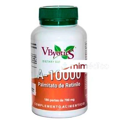 VITAMINA A 10000 180 PERLAS VBYOTICS