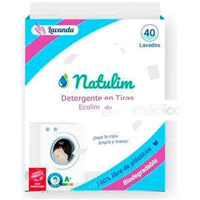 DETERGENTE LAVANDA ECO TIRAS 40 TIRAS NATULIM