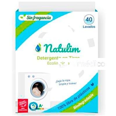 DETERGENTE NATURAL ECO TIRAS 40 TIRAS NATULIM