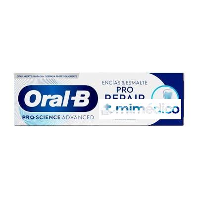PASTA DENTIFRICA ENCIAS Y ESMALTE REPARADOR ORIGINAL 75 ML 7 ORAL-B