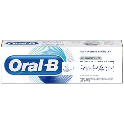 PASTA DENTIFRICA ENCIAS Y ESMALTE REPARADOR BLANQUEANTE 75 M ORAL-B