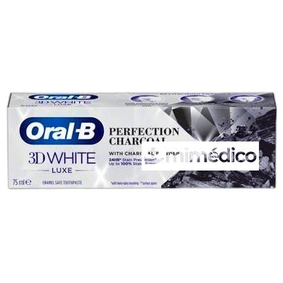PASTA DENTIFRICA 3DWHITE LUXE CARBON 75 ML NA ORAL-B