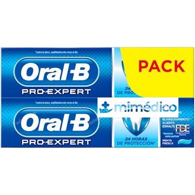 PACK 2 PASTAS DENTIFRICAS PROEXPERT PROTECCION PROFESIONAL 7 ORAL-B